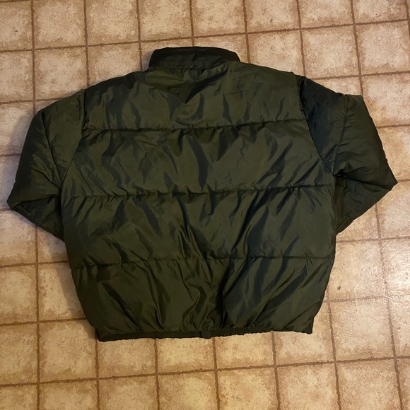 Dark green footlocker puffer - Picture 2 of 4